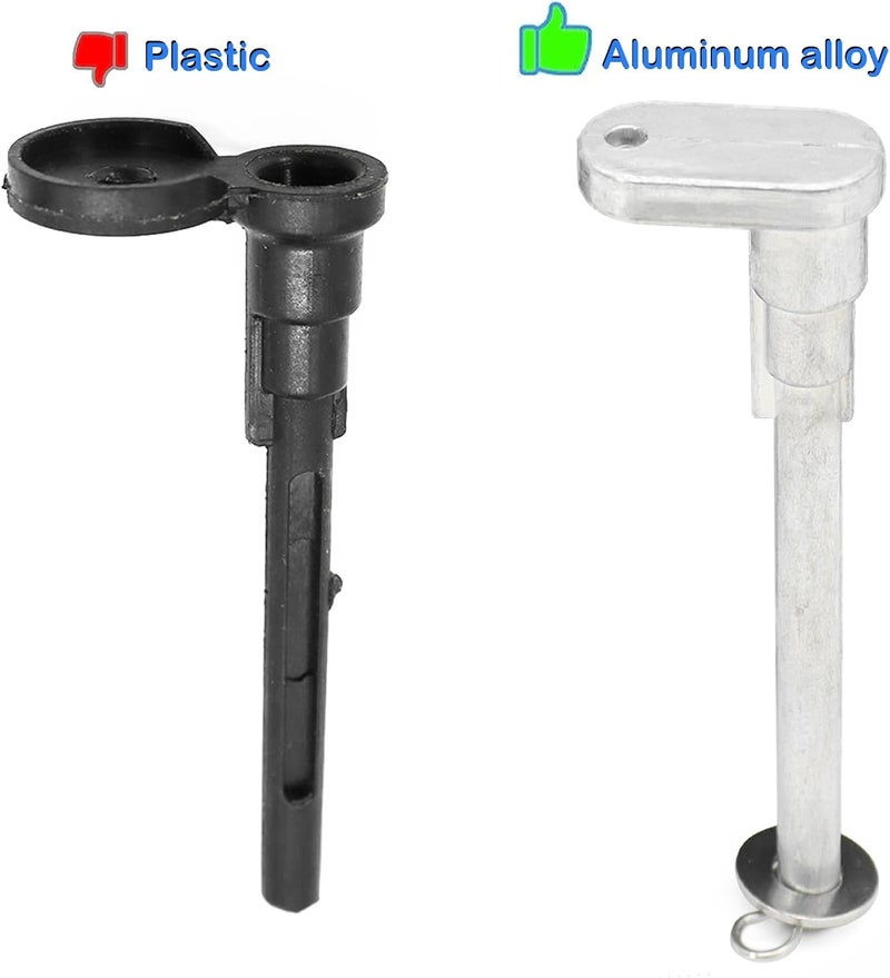 Txouoxt Fuel Door Hinge Pin With Gas Door Spring for 2015-2020 F150 Loose Gas Cap Permanent Repair Fix - Image 3